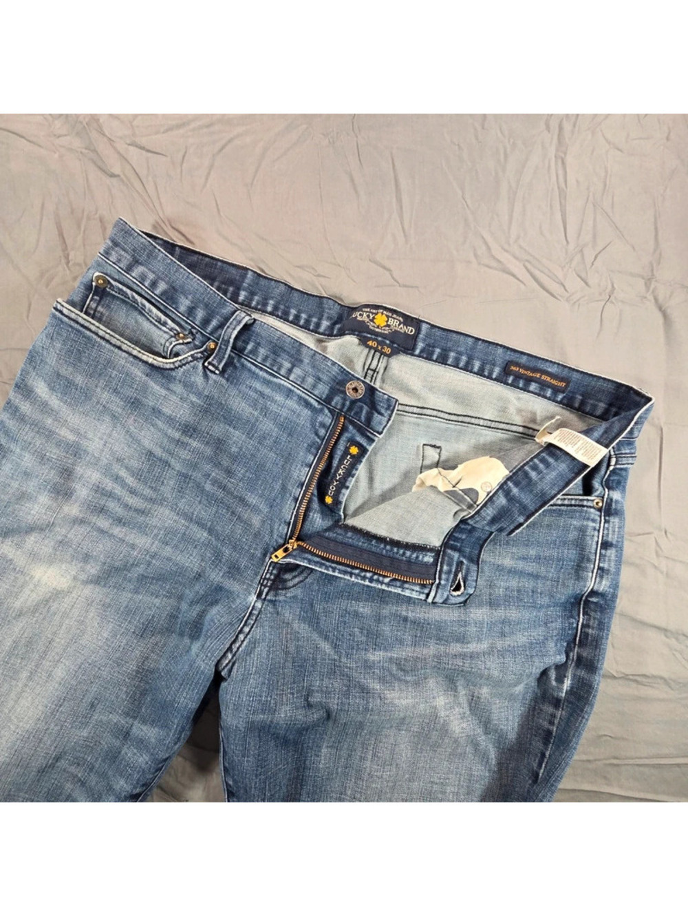 Lucky Brand medium-wash denim jeans